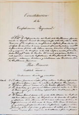 Texto original de la Constitución Argentina