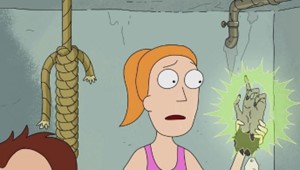 Summer pide un deseo a la mano de mono